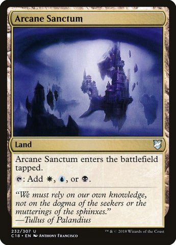 Image for Arcane Sanctum (232) [Commander 2018]