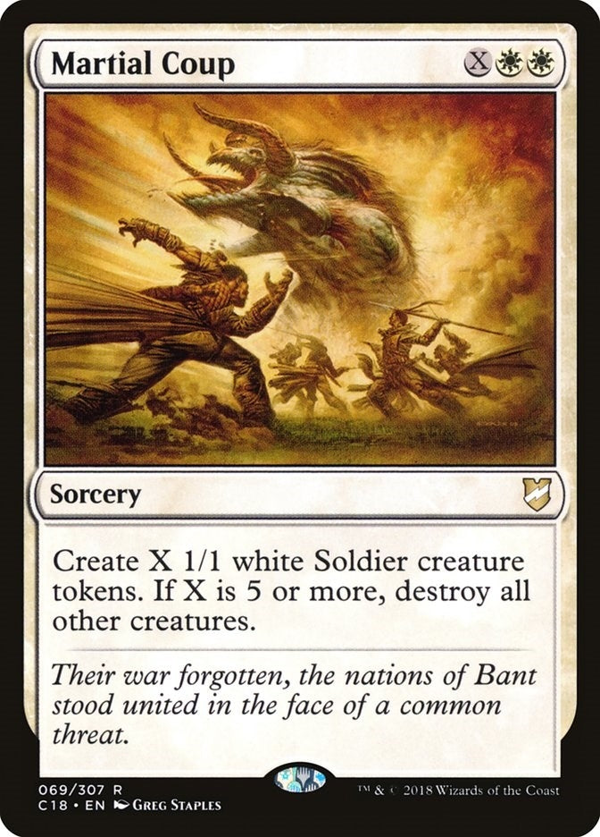 Image for Martial Coup (69) [Commander 2018]