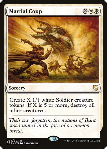 Image for Martial Coup (69) [Commander 2018]