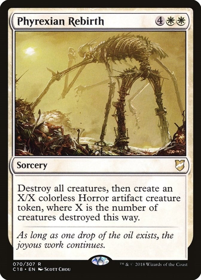 Image for Phyrexian Rebirth (70) [Commander 2018]