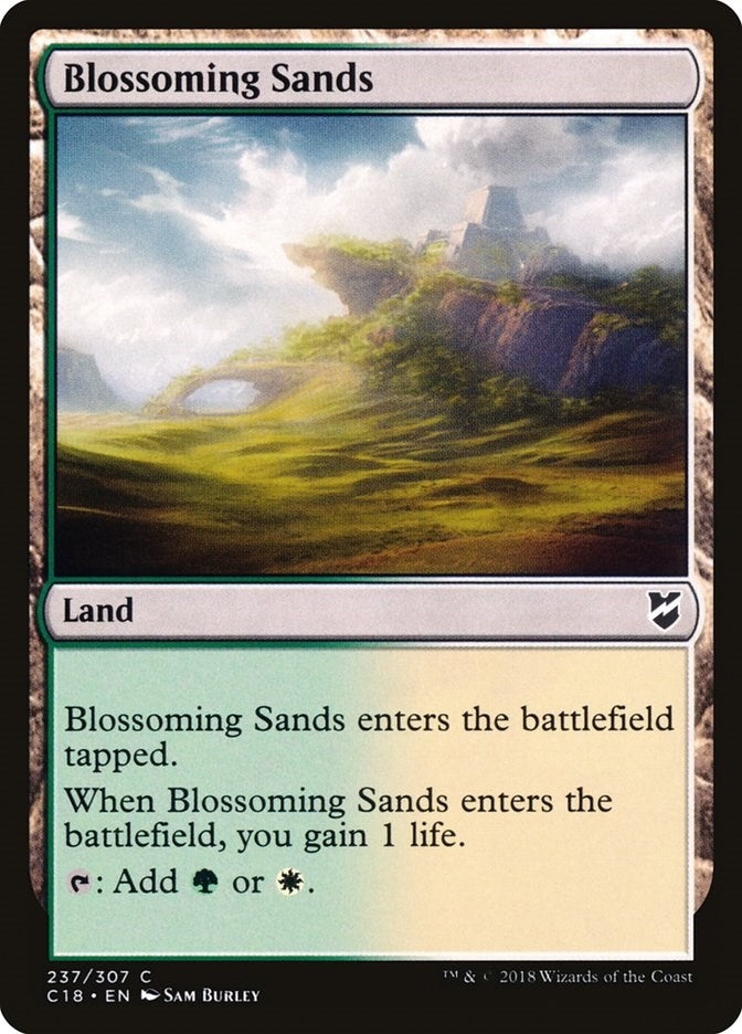 Image for Blossoming Sands (237) [Commander 2018]