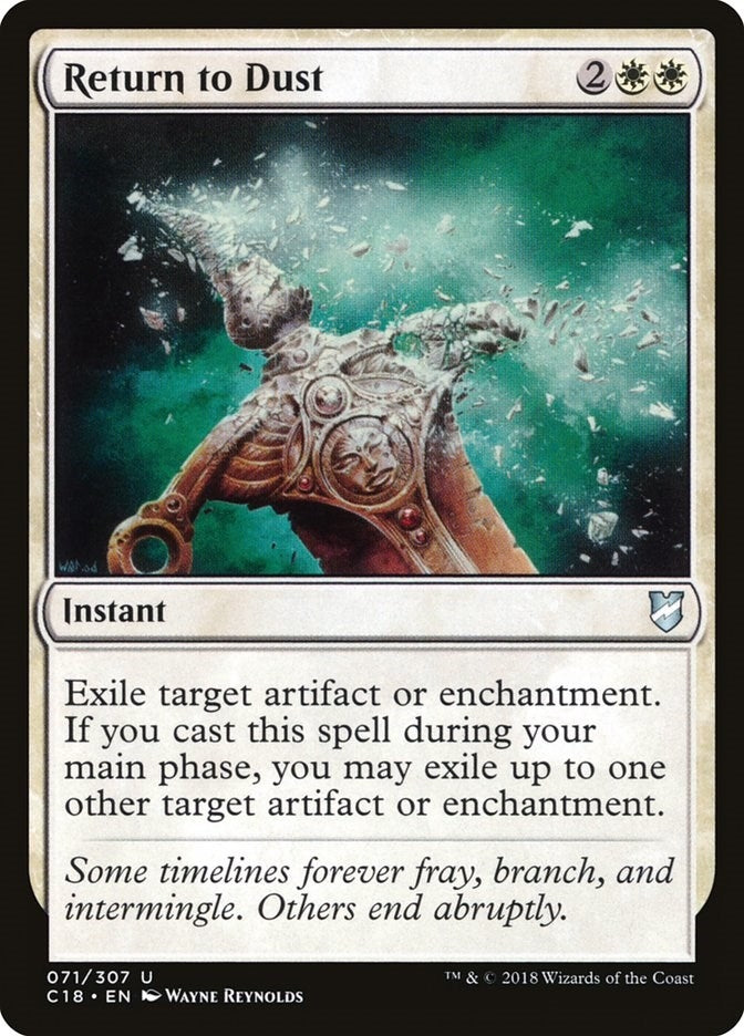Image for Return to Dust (71) [Commander 2018]