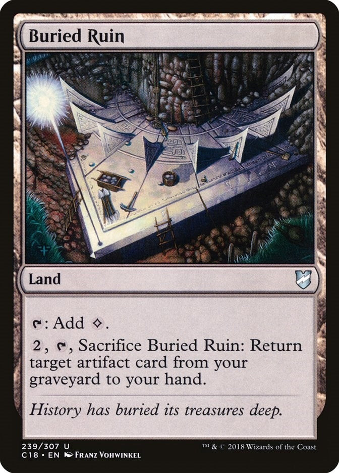 Image for Buried Ruin (239) [Commander 2018]