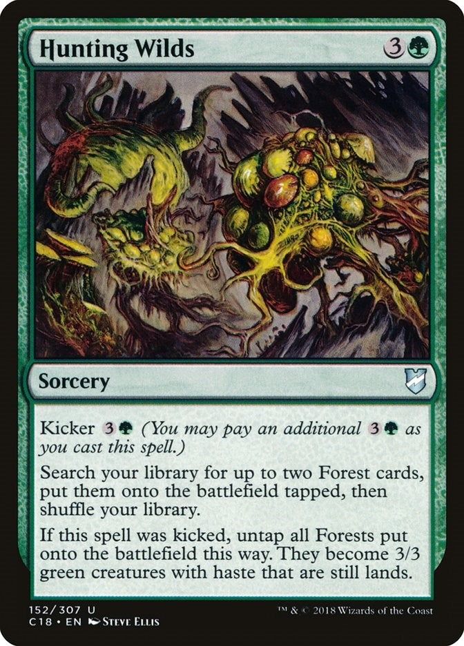 Image for Hunting Wilds (152) [Commander 2018]