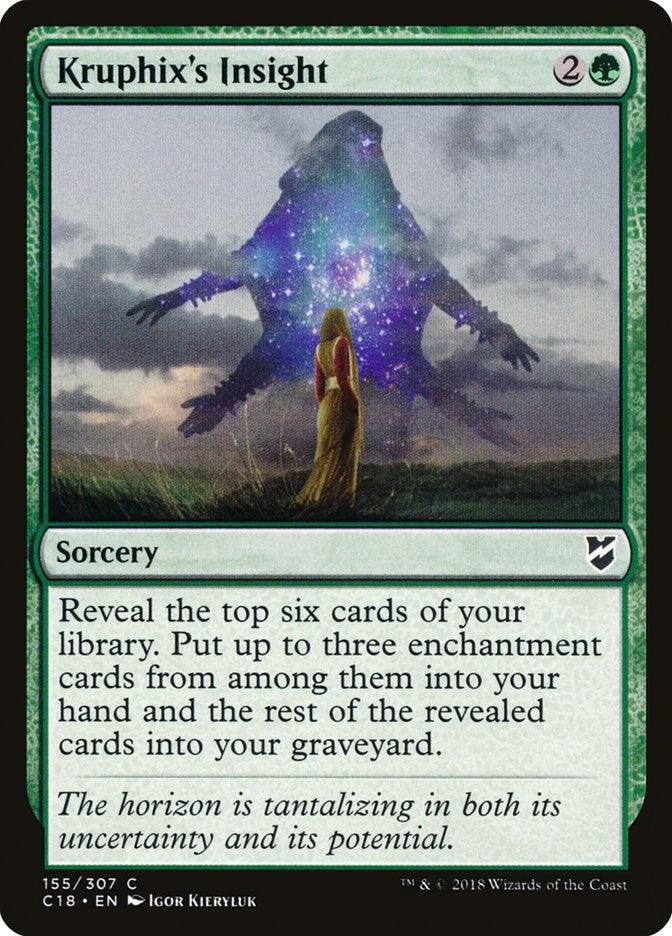 Image for Kruphix's Insight (155) [Commander 2018]