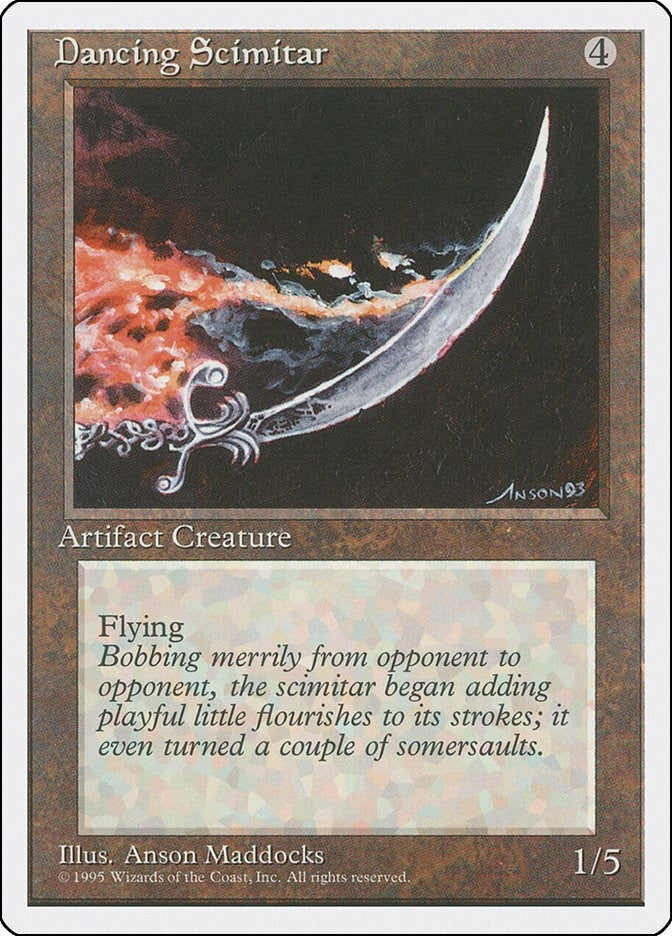 Image for Dancing Scimitar [Fourth Edition]