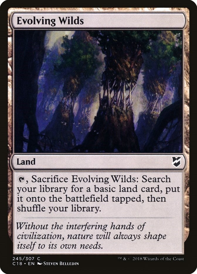 Image for Evolving Wilds (245) [Commander 2018]