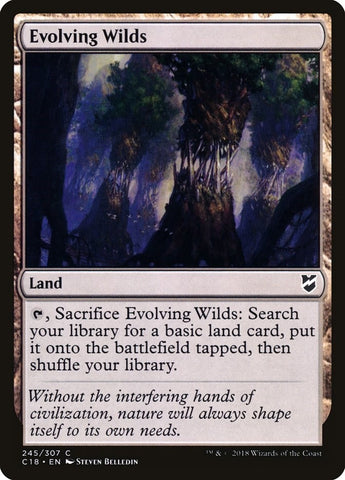 Image for Evolving Wilds (245) [Commander 2018]
