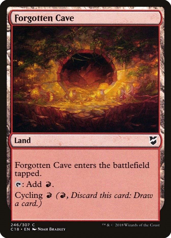 Image for Forgotten Cave (246) [Commander 2018]