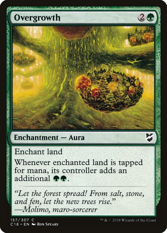 Image for Overgrowth (157) [Commander 2018]