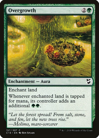Image for Overgrowth (157) [Commander 2018]