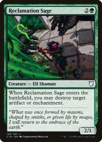Image for Reclamation Sage (159) [Commander 2018]