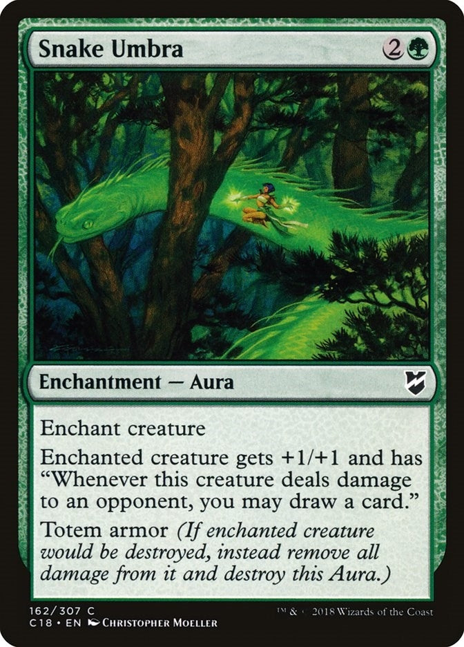 Image for Snake Umbra (162) [Commander 2018]