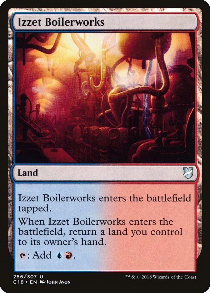 Image for Izzet Boilerworks (256) [Commander 2018]