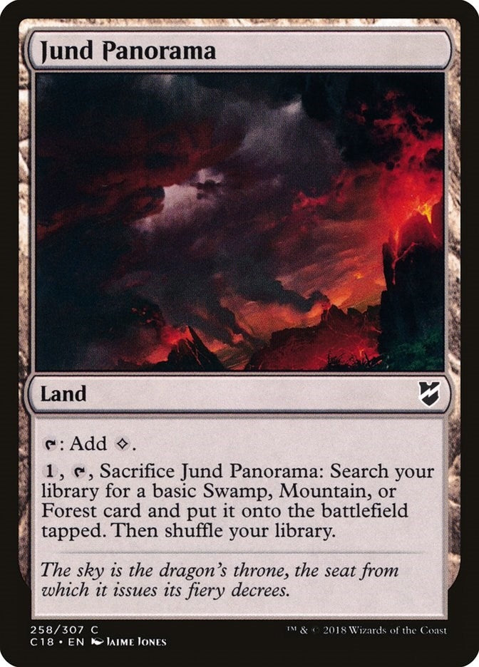 Image for Jund Panorama (258) [Commander 2018]