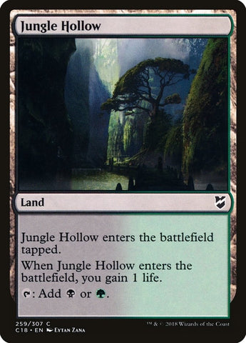 Image for Jungle Hollow (259) [Commander 2018]