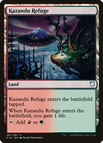 Image for Kazandu Refuge (261) [Commander 2018]