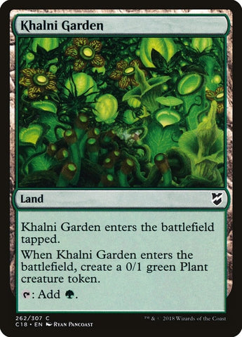 Image for Khalni Garden (262) [Commander 2018]