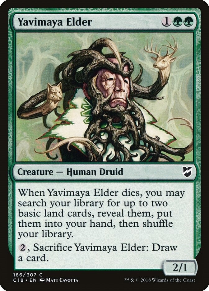 Image for Yavimaya Elder (166) [Commander 2018]