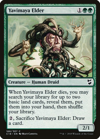 Image for Yavimaya Elder (166) [Commander 2018]