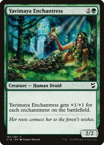 Image for Yavimaya Enchantress (167) [Commander 2018]