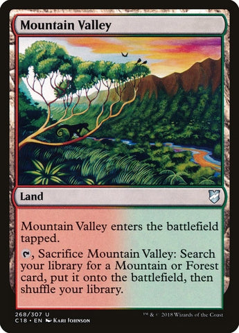 Image for Mountain Valley (268) [Commander 2018]