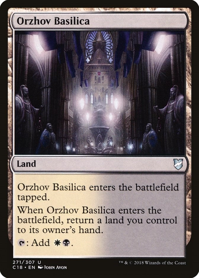 Image for Orzhov Basilica (271) [Commander 2018]