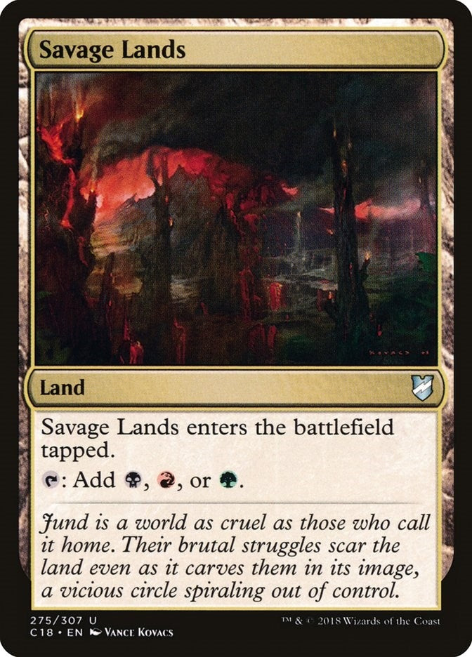 Image for Savage Lands (275) [Commander 2018]