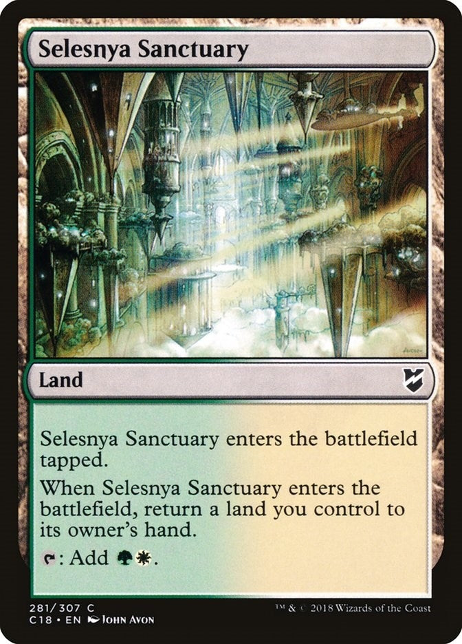 Image for Selesnya Sanctuary (281) [Commander 2018]