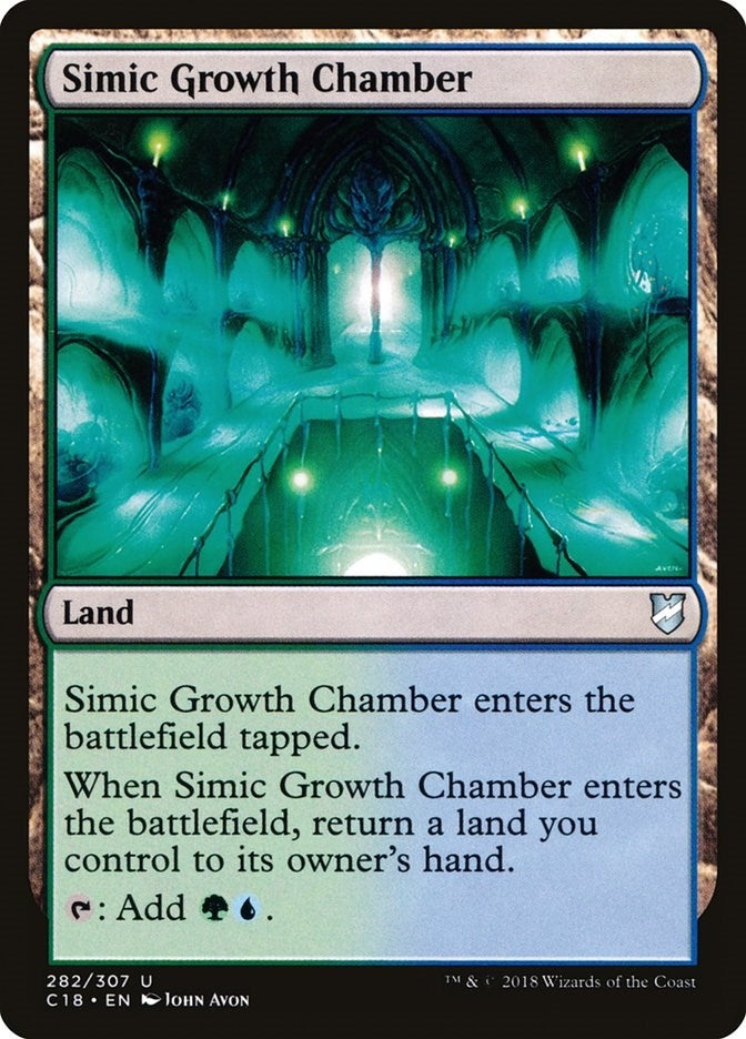 Image for Simic Growth Chamber (282) [Commander 2018]