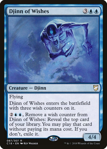 Image for Djinn of Wishes (87) [Commander 2018]