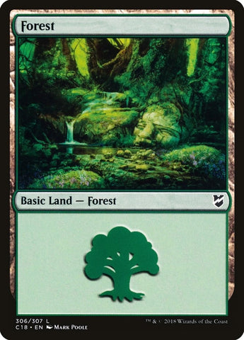 Image for Forest (306) (306) [Commander 2018]