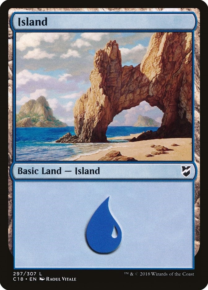 Image for Island (297) (297) [Commander 2018]