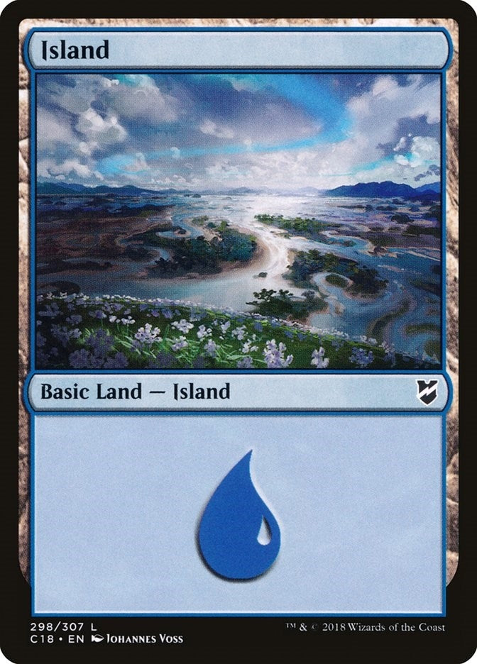 Image for Island (298) (298) [Commander 2018]