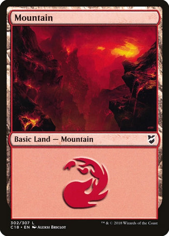 Image for Mountain (302) (302) [Commander 2018]