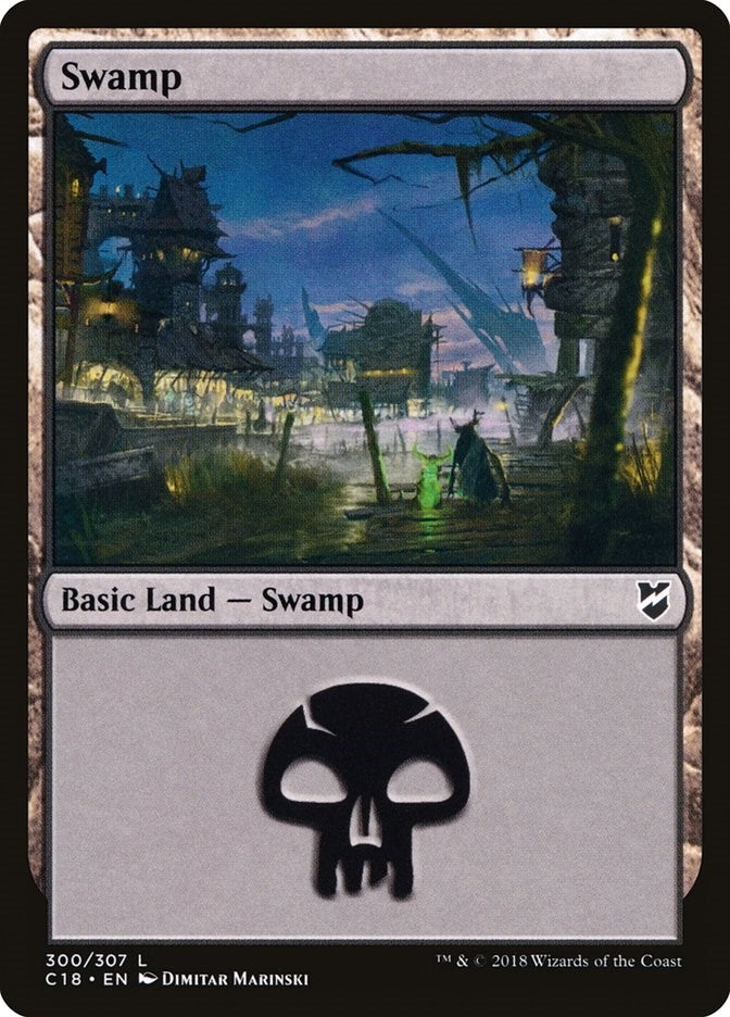 Image for Swamp (300) (300) [Commander 2018]