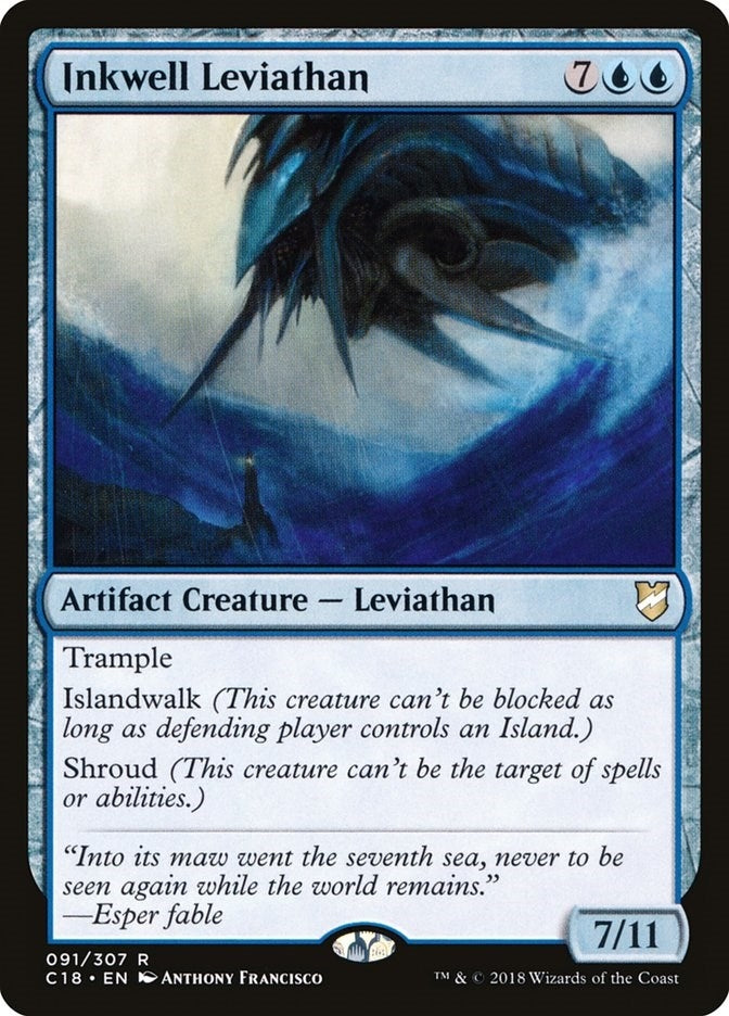 Image for Inkwell Leviathan (91) [Commander 2018]