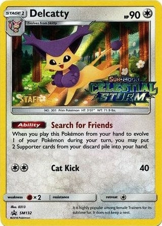 Image for Delcatty - SM132 (Prerelease) [Staff] (SM132) [SM Promos]