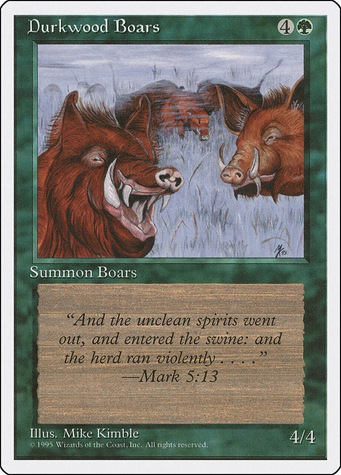 Image for Durkwood Boars [Fourth Edition]