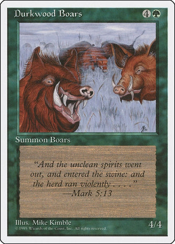Image for Durkwood Boars [Fourth Edition]