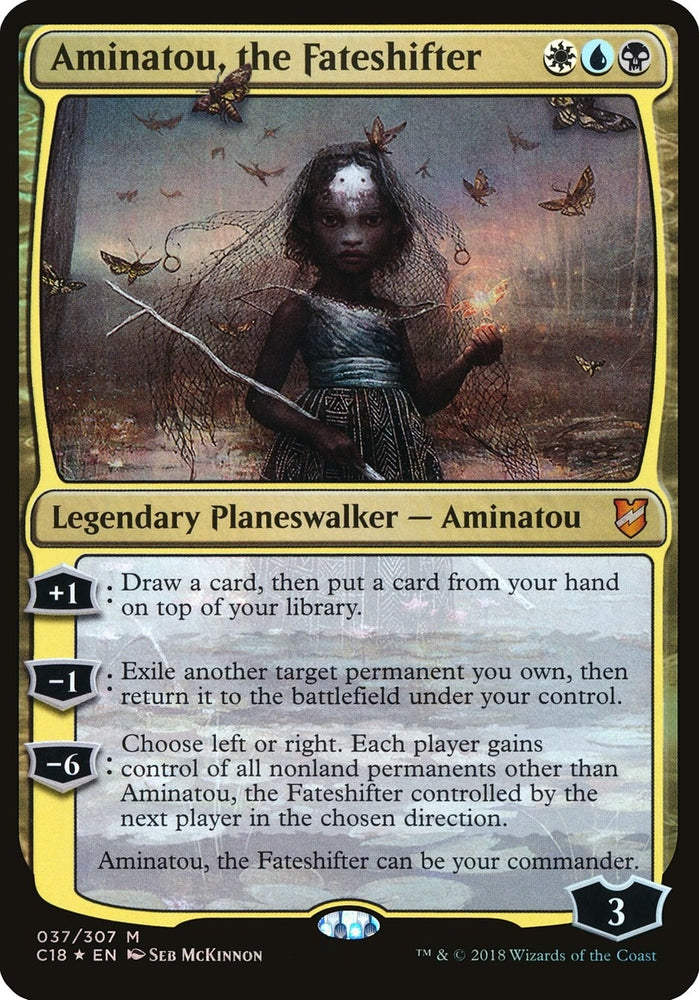Image for Aminatou, the Fateshifter (Commander 2018) (37) [Oversize Cards]
