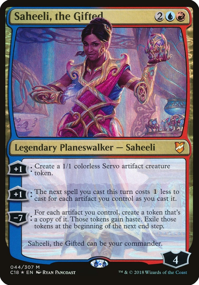 Image for Saheeli, the Gifted (Commander 2018) (44) - Magic: The Gathering