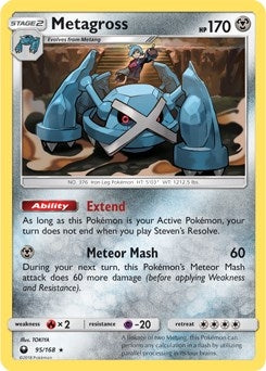Image for Metagross (095/168) [Deck Exclusives]
