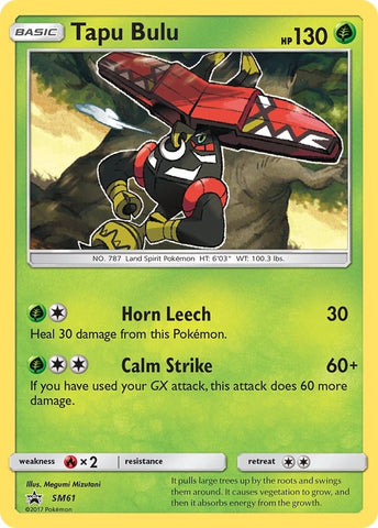 Image for Tapu Bulu - SM61 (SM61) - Pokemon