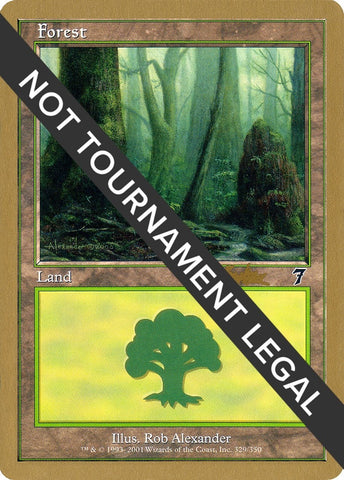 Image for Forest (329) - 2002 Brian Kibler (7ED) [World Championship Decks]