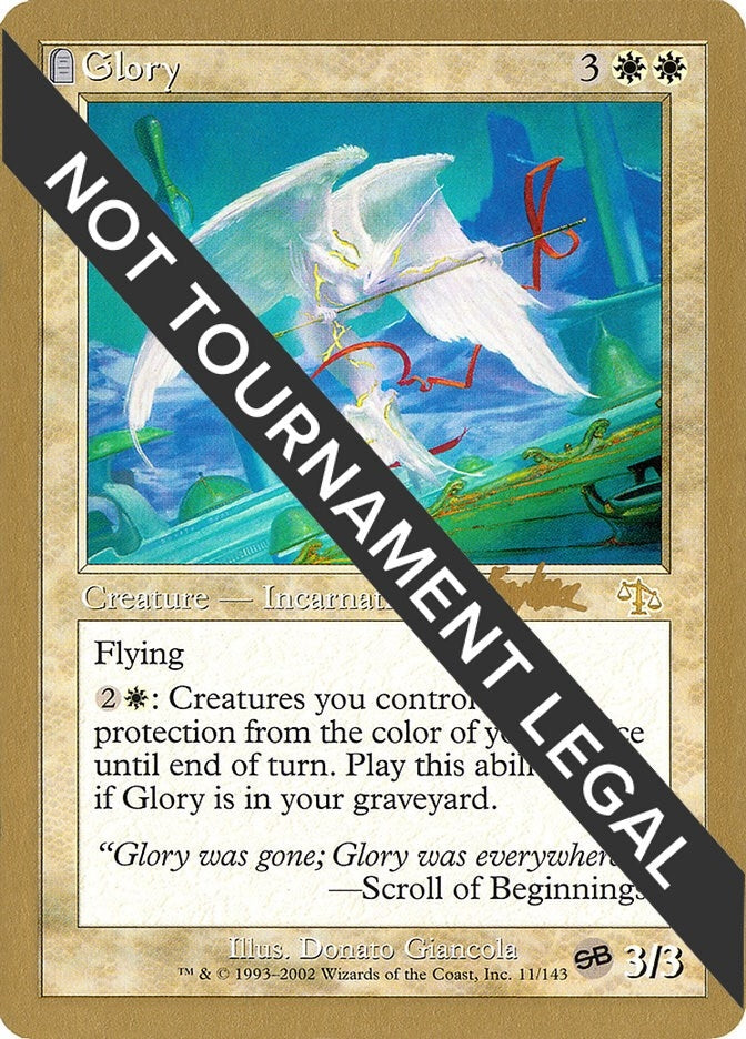 Image for Glory - 2002 Brian Kibler (JUD) [World Championship Decks]