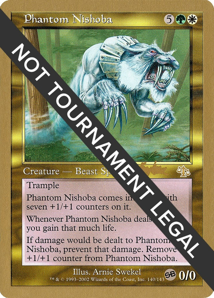 Image for Phantom Nishoba - 2002 Brian Kibler (JUD) (SB) [World Championship Decks]