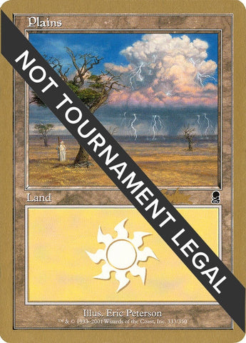 Image for Plains (333) - 2002 Brian Kibler (ODY) [World Championship Decks]