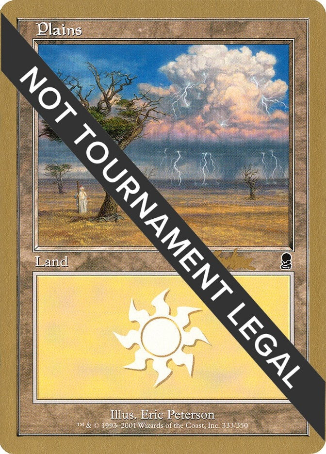 Image for Plains (333) - 2002 Brian Kibler (ODY) - Magic: The Gathering