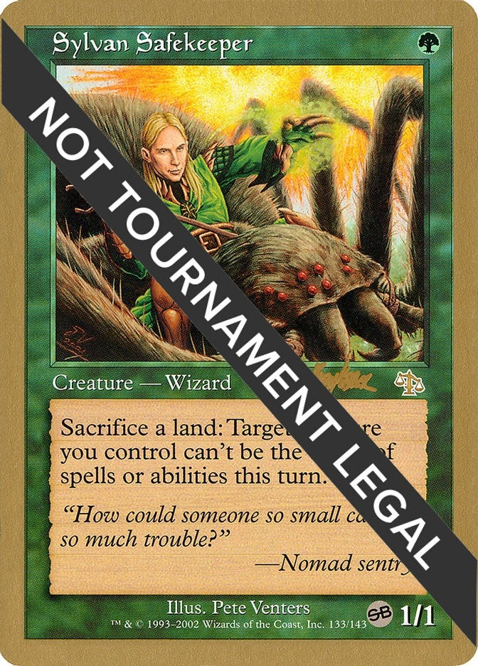 Image for Sylvan Safekeeper - 2002 Brian Kibler (JUD) (SB) - Magic: The Gathering